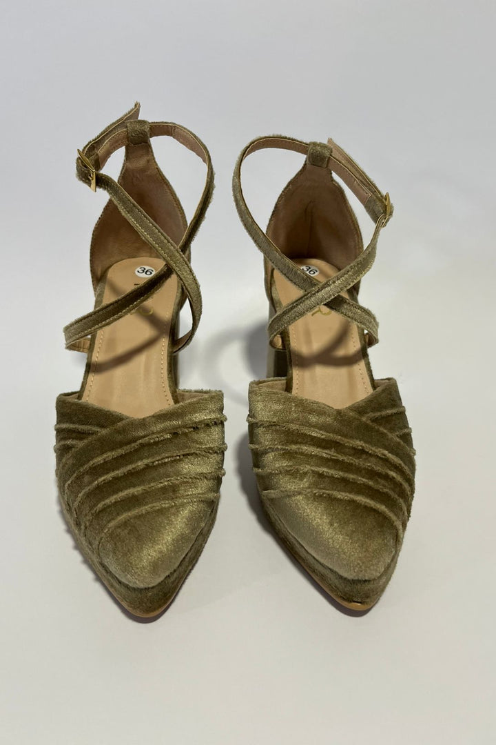 ANGELA PLATAFORMA 2.0 BEIGE DORADO