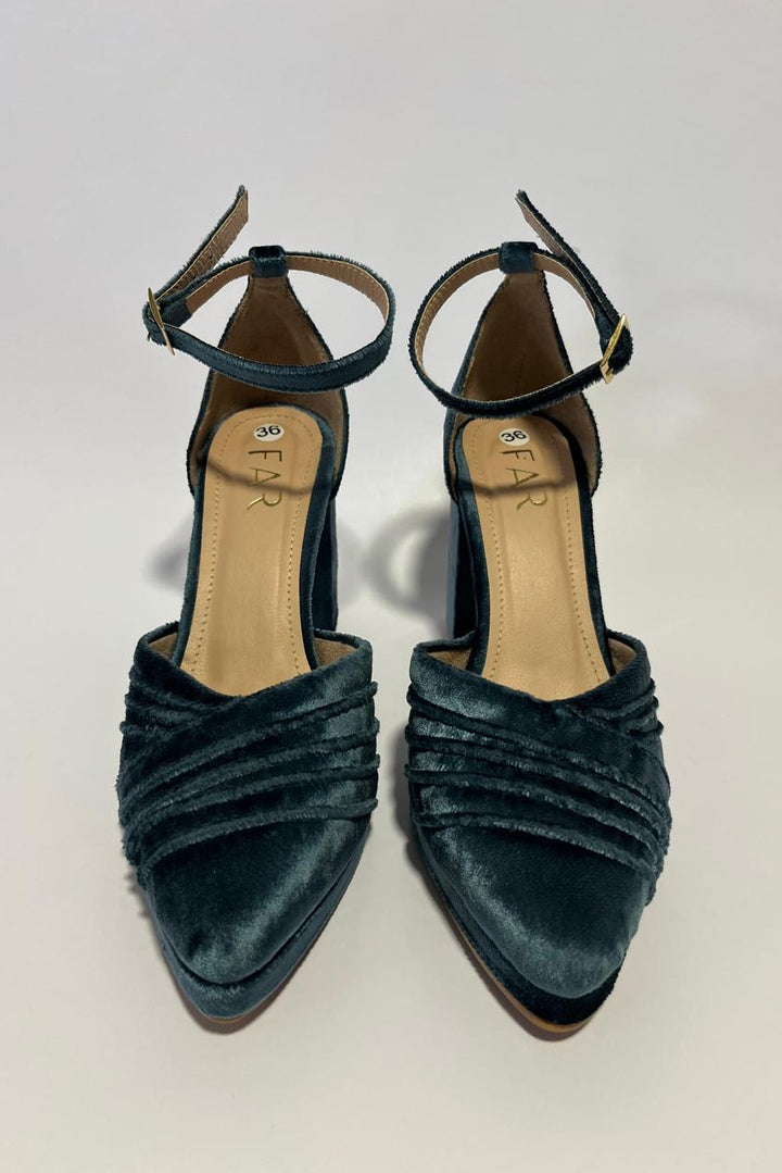 ANGELA PLATAFORMA AZUL ÍNDIGO